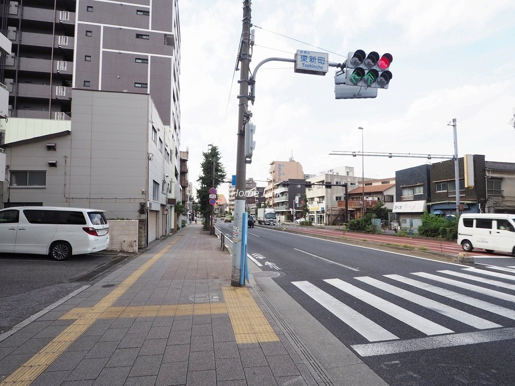 マンションときわ台　前面道路